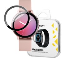 Hibrīds aizsargstikls priekš Samsung Galaxy Watch Active 2 40mm melns 9145576261699