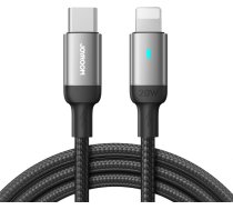Kabelis iPhone USB-C - Lightning A10 Series 20W 1,2m melns