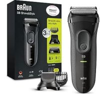 Braun Series 3 3000BT Shave&Style 3-in-1 Elektrorasierer ar Präzisionstrimmer und 5 Kammaufsätzen, Schwarz ANE55B01NCK7WP9T