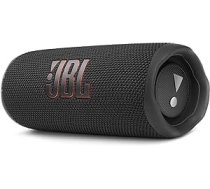 JBL Flip 6 Bluetooth kaste melnā krāsā: ūdensizturīgs, pārnēsājams skaļrunis ar divvirzienu skaļruņu sistēmu jaudīgai skaņai, līdz 12 stundām bezvadu mūzikas atskaņošanai. ANEB09HGRXXTMT