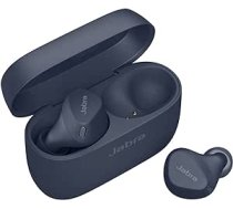 Jabra Elite 4 aktīvās ieliekamās Bluetooth austiņas — patiesas bezvadu austiņas ar drošu piegulšanu, 4 iebūvēti mikrofoni, aktīva trokšņu slāpēšana un regulējama dzirdes funkcija — tumši zila ANEB09KNP692FT