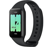 Xiaomi Mi Smart Band Fitness-Tracker & Aktivitäts-Tracker (AMOLED displejs, SpO2 izsekošana, Schlafüberwachung, Herzfrequenzmessung, Benachrichtigungen, Schrittzähler, 5ATM wasserdicht, Mi Fit App) ANEB0BQN7KCVVT