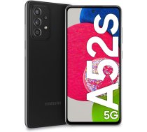 Samsung Galaxy A52s 5G 128GB divas SIM kartes, lieliski melns ANEB09BRFHPQPT
