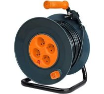 Enrouleur HO5VV-F 4 Prises 3G1.5 40 m + Coupe-Circuit
