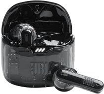 JBL Tune Flex Ghost austiņas — ūdensizturīgas ausīs ievietojamas austiņas ar trokšņu slāpēšanu, Bluetooth un akumulatora darbības laiku līdz 32 stundām — Black Ghost ANEB0BRY95ZQRT