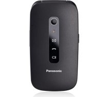 Panasonic KX-TU550EXB 4G Essentials Clamshell mobilais tālrunis senioriem, 1,2 MP kamera, vecākais tālrunis ar lielu 2,8 collu displeju, 300 stundu gaidstāves laiks, melns ANEB0C81QV4R8T