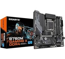 Gigabyte B760M Gaming X DDR4 mātesplate LGA 1700 Micro ATX ANEB0BPMK4MJVT