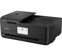 Canon PIXMA TS9550 printera krāsu tintes daudzfunkciju ierīce A4 A3 (printeris A3, skeneris, kopētājs, 5 atsevišķas tintes, WLAN, LAN, drukas lietotne, 2 papīra padevēji, abpusējā drukāšana) melns ANE55B07GJFF168T