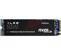 PNY XLR8 CS3040 M.2 NVMe Gen4 x4 iekšējais cietvielu disks (SSD) 2TB, lasīšanas ātrums līdz 5600 MB/s, rakstīšanas ātrums līdz 4300 MB/s