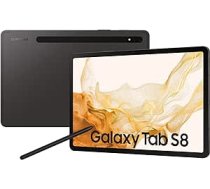 Skārienekrāna planšetdators — Samsung — Galaxy Tab S8 — 11 — 8 GB RAM — 256 GB — Antracīts — WiFi — S pildspalva ir iekļauta ANEB09W193P6NT
