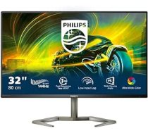 Philips Momentum 32M1N5800A — 32 collu UHD spēļu monitors, FreeSync Premium, HDR400 (3840 x 2160, 144 Hz, 1 ms, HDMI 2.1, DisplayPort, USB centrmezgls) Melns ANE55B09PZ6B41ST