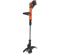 Black + Decker bezvadu zāles trimmeris (Power Command EasyFeed, 18V 4,0Ah, ar akumulatoru un lādētāju, 30 cm pļaušanas platums, lielākām platībām) STC1840EPC