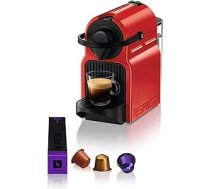 Krups Nespresso Inissia Red kafijas automāts, espresso automāts ar spilventiņiem, kompakts, automātisks, spiediens 19 bāri, YY1531FD ANEB00IRWKB70T