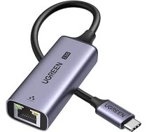 UGREEN USB C 2.5G LAN adapteris Ethernet adapteris RJ45 2500Mbps tīkla adapteris saderīgs ar iPhone 15 Series, iPad Pro/Air uz iPadOS, Mac Pro/Air, klēpjdatoru, datoru operētājsistēmā Windows 11/10/8, macOS utt.