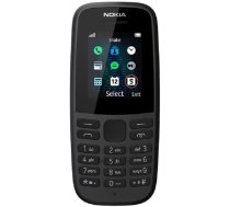 Nokia 105-2019 Dual SIM Black (TA-1174) [Apvienotās Karalistes versija]