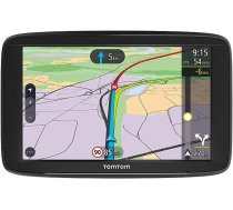 TomTom Via 62 Europe satiksmes navigācijas ierīce (15 cm/6 collas), balss vadība, Bluetooth brīvroku sistēma, joslu palīgs, 3 mēnešu ātruma kameras (pēc pieprasījuma), 49 Eiropas valstu kartes) ANEB01GTZ9M6MT