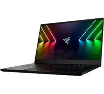 Razer Blade 15 — 15,6 collu (39,6 cm) spēļu klēpjdators (NVIDIA Geforce RTX 3080 Ti, Intel i7-12800H, FHD 360 Hz displejs, 32 GB DDR5 RAM, 1 TB SSD, alumīnija korpuss) QWERTZ vācu izkārtojums, melns