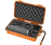 Smatree Mini ūdensizturīgs pārnēsāšanas futrālis, cietais futrālis DJI OSMO Pocket 2 / Pocket 1 kamerai un piederumiem, oranžs ANEB08SM8LRL1T