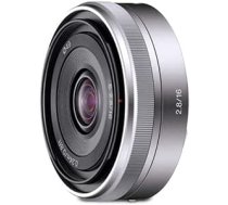 Sony SEL16F28 E stiprinājums — APS-C 16mm F2.8 Prime objektīvs