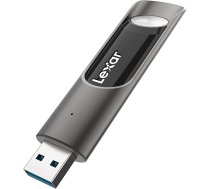 Lexar JumpDrive P30 USB 3.2 Gen 1 USB zibatmiņa 256 GB, lasīšanas ātrums līdz 450 MB/s, zibatmiņas disks USB 3.0/2.0, Memory Stick personālajam datoram, klēpjdators, ārējās atmiņas dati, fotoattēli, video (LJDP030256G-RNQNG), melns