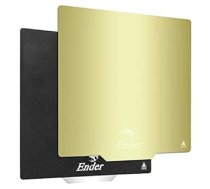 Ender 3 drukas gulta, Creality divpusējs atsperu tērauds, magnētiskā PEI platforma, 235 x 235 mm, spiediena plāksne Ender 3 Pro/Ender 3 V2/Ender 3 S1/Ender 3 S1 Pro/Ender 5/Ender 5 Pro ANEB09Q33WMVNT