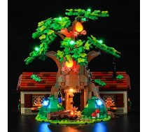BRIKSMAX LED apgaismojuma komplekts Lego idejām Vinnijs Pūks - saderīgs ar Lego 21326 celtniecības bloku modeli - bez Lego komplekta (tālvadības pults versija) ANEB0912SR731T