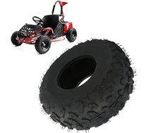 145/70-6 bezkameru riepa, 24PSI priekšējo aizmugurējo riteņu riepa Go Kart Street mini velosipēdam