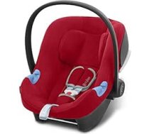 CYBEX Silver Aton B i-Size Baby Car Seat Iesk. Jaundzimušā ieliktnis, no dzimšanas līdz apm. 24 mēneši, no 45 līdz 87 cm, maks. 13 kg, Automašīnām ar un bez ISOFIX, Dynamic Red ANEB08DPPXYGTT