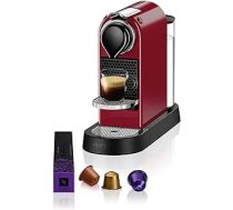 Krups Nespresso XN7415 Jaunais CitiZ kafijas kapsulu automāts (1260 vati, 19 bāru sūkņa spiediens, ūdens tvertnes tilpums: 1 litrs) sarkans (spāņu versija) ANEB07P9K976PT