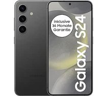 Samsung Galaxy S24 AI viedtālrunis, Android mobilais tālrunis bez līguma, 8GB RAM, 128GB atmiņa, 50MP kamera, ilgs akumulatora darbības laiks, Onyx Black