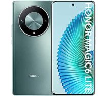 HONOR Magic6 Lite 5G viedtālrunis 8+256GB, 120Hz 6,78 collu AMOLED, 108MP trīskāršā aizmugurējā kamera, Android 13, divas SIM kartes, Google Play, NFC, zaļš ANEB0CPPFD4RLT