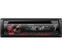 Pioneer DEH-150MP CD RDS uztvērējs ar WMA/MP3 atskaņošanu un priekšējo apgaismojumu Aux-In