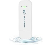 KuWFi interneta zibatmiņa 4G 150Mbps, 4G LTE USB Dongle WiFi, bezvadu atslēgas modems 4G ar slotu, tīkla adapteris 4G LTE, USB atmiņa, veikala/mājas lietojumprogramma, savienojiet 10 lietotājus