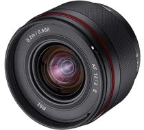 Samyang AF 12 mm F2.0 E objektīvs Sony E — automātiskā fokusa APS-C platleņķa fiksēta fokusa garuma objektīvs Sony E Mount APSC, Sony Alpha 6600 6500 6400 6300 6100 6000 5100 5000 NEX kamerai