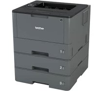 Brother HL L5100DNTT A4 vienkrāsains lāzerprinteris (skenēšana, kopēšana, fakss; 1200 x 1200 dpi, USB, drukas gaisa spilvens, 200 000 lapas) ANEB01C96CBWMT