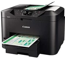 Canon MAXIFY MB2750 daudzfunkciju sistēma Tintenstrahldrucker (DIN A4, Drucken, Scannen, Kopieren, Faxen, 7,5 cm skārienjutīgs ekrāns, Druckauflösung 600x1200 DPI, WLAN, Duplexdruck, 50 Blatt-ADF) schwarz ANE55B01GZ1TINMT