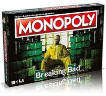 Hasbro Winning Moves — Breaking Bad Monopoly galda spēle, itāļu izdevums | Vecums 18+, kolekcionējami žetoni, valoda — itāļu ANEB0B59PB1SRT
