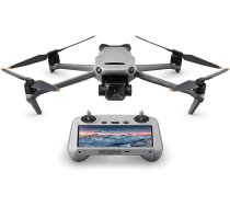 DJI Mavic 3 Classic (DJI RC) kameras drons, 4/3 CMOS Hasselblad kamera, DJI RC tālvadības pults, 5,1K HD video, 46 min lidojuma laiks, šķēršļu novēršana, drons pieaugušajiem, 15 km pārraides diapazons