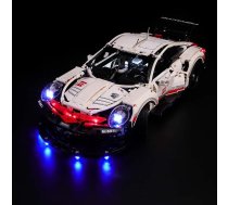 Briksmax LED apgaismojuma komplekts priekš Lego Technic Porsche 911 RSR, saderīgs ar Lego 42096 celtniecības bloku modeli, bez Lego komplekta ANEB07TC9G4JDT