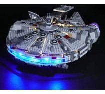 BRIKSMAX LED apgaismojuma komplekts priekš Lego Star Wars Millennium Falcon, saderīgs ar Lego 75257 celtniecības bloku modeli - bez Lego komplekta ANEB095WKT21YT