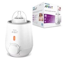 Philips Avent SCF355 / 00 pudeļu sildītājs, ātra un vienmērīga uzsildīšana, balts