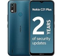 Nokia C21 Plus 32GB/2GB RAM ar divām SIM kartēm tumši zilā krāsā ANE55B09WVZV7DHT