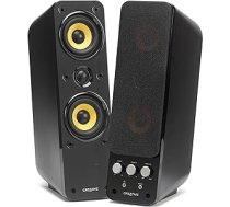 Creative GigaWorks T40 Series II — 2.0 skaļruņu sistēma (Hi-Fi, Stereo/AUX-IN, Line-IN/16W RMS) Melns