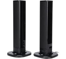 Zunate mājas kinozāles grīdas skaļrunis, BS 36 bezvadu, vadu Bluetooth TV skaņas josla, atdalāms Bluetooth grīdas skaļrunis, ar LED displeju, uzlādējams, televizora datoram