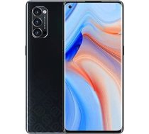 OPPO Reno4 Pro 5G viedtālrunis 12 GB+256 GB Snapdragon 765G 6,55 collu 4000 mAh 48 MP kamera, atbloķēta Android 10 ar divām SIM kartēm, melna