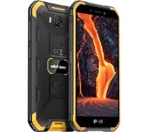 Ulefone Android 12 4G āra viedtālrunis bez līguma, Armor X6 Pro, četrkodolu 4 GB + 32 GB, 5,0 collu IP68 robusts mobilais tālrunis, divas SIM kartes, 13 MP zemūdens dubultkamera, 4000 mAh, sejas atbloķēšana, NFC FM