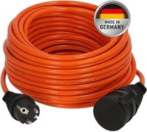 Brennenstuhl Bremaxx pagarinātājs V2 Outdoor 25 m (kabelis signāla krāsā oranžā krāsā, īslaicīgai lietošanai ārpus telpām IP44, var izmantot -35°C, izturīgs pret eļļu un UV) 1161600500