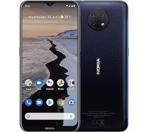 Nokia G10 viedtālrunis skandināvu dizains, divas SIM kartes, RAM 3 GB, ROM 32 GB, akumulatora darbības laiks līdz 3 dienām, uzlabots 6,5 collu displejs, trīskārša kamera ar AI režīmiem, Android 11 — nakts