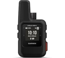 Garmin inReach Mini 2, viegls un kompakts satelīta komunikators, pārgājienu rokas ierīce, melna