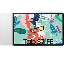 Samsung Galaxy Tab S7 FE, 12,4 collas, 64 GB iekšējā atmiņa, 4 GB RAM, Wi-Fi, Android planšetdators ar S Pen, Mystic Silver ANE55B09BJWGCQMT
